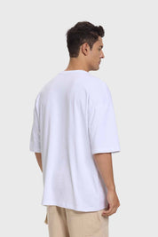Polera Hombre College Blancoii