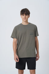 Polera Regular Hombre Verde Militar