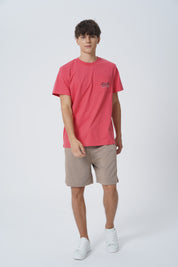Polera Regular Hombre Rosado