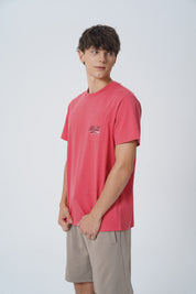 Polera Regular Hombre Rosado