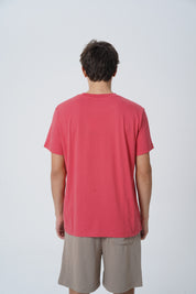 Polera Regular Hombre Rosado