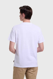 Polera Hombre Graffiti Blanco