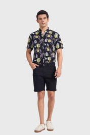 Bermuda Hombre Azul