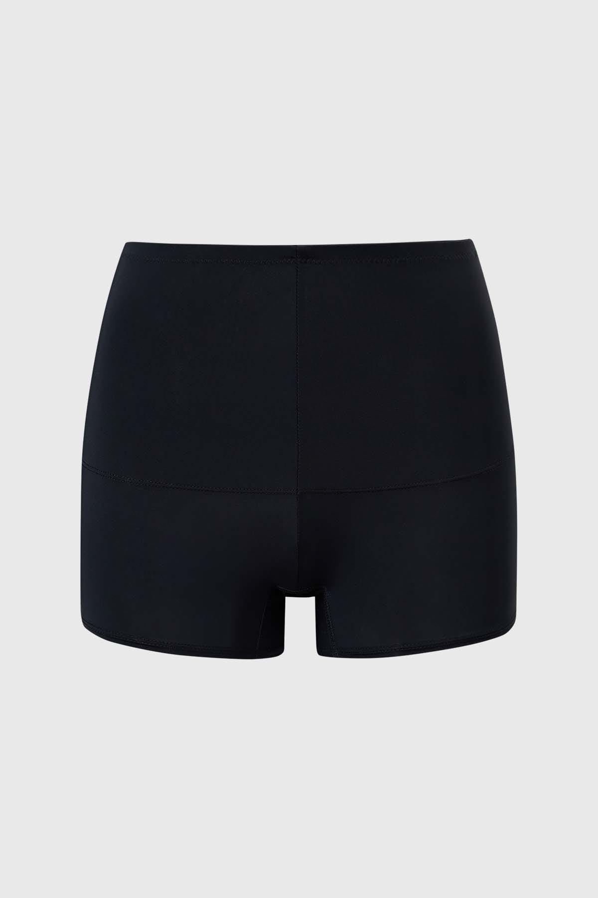 Calzón Mujer Tiro Alto Control Abdomen Negro
