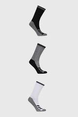 Calcetín De Vestir Hombre Tripack Negro Ii