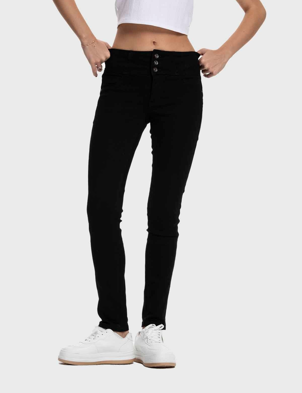 Jeans Mujer Castilla Negro