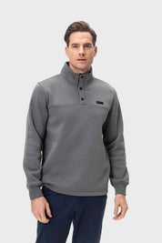 Polerón Hombre Half Gris