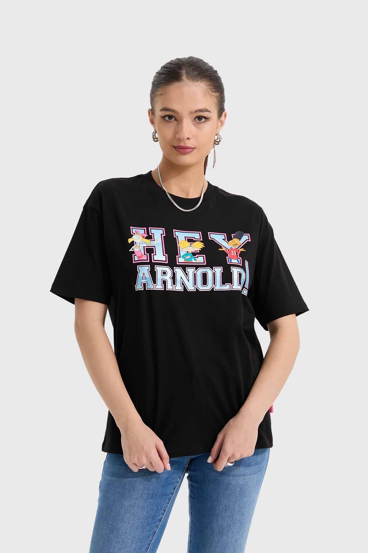 Polera Mujer Oversize Negro