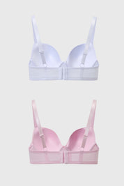 Sostén Mujer Bipack Básico Blanco