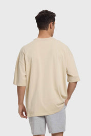 Polera Hombre College Beige