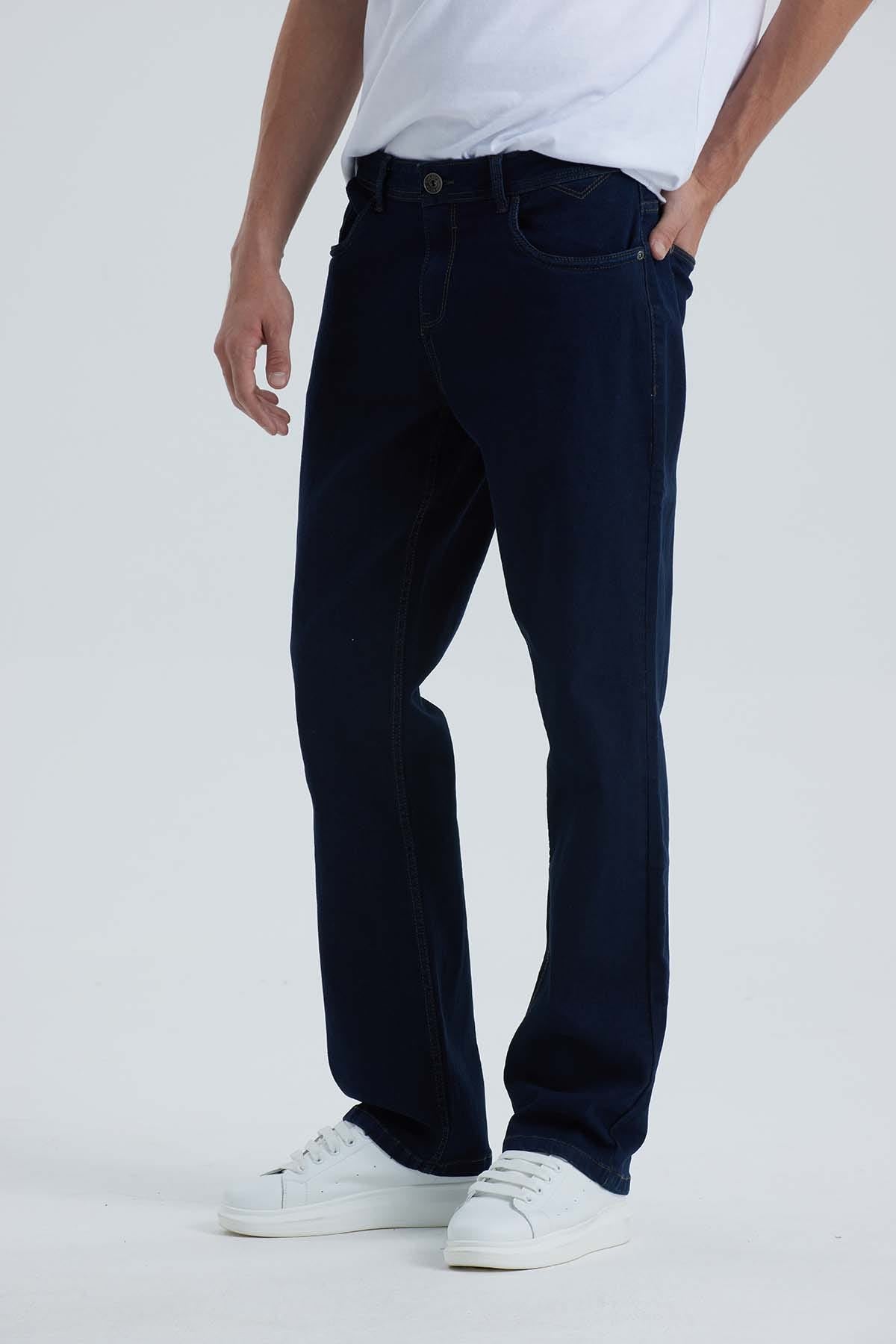 Jeans Hombre Straight Azul