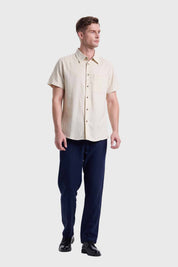 CAMISA HOMBRE LINO CRUDO