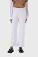 Pantalón Mujer Abotonado Blanco