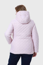 Parka Mujer Con Bolsillo Palo Rosa