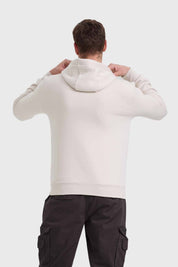Polerón Hombre Hoodie Básico Beige