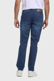 Jeans Hombre Slim Azul