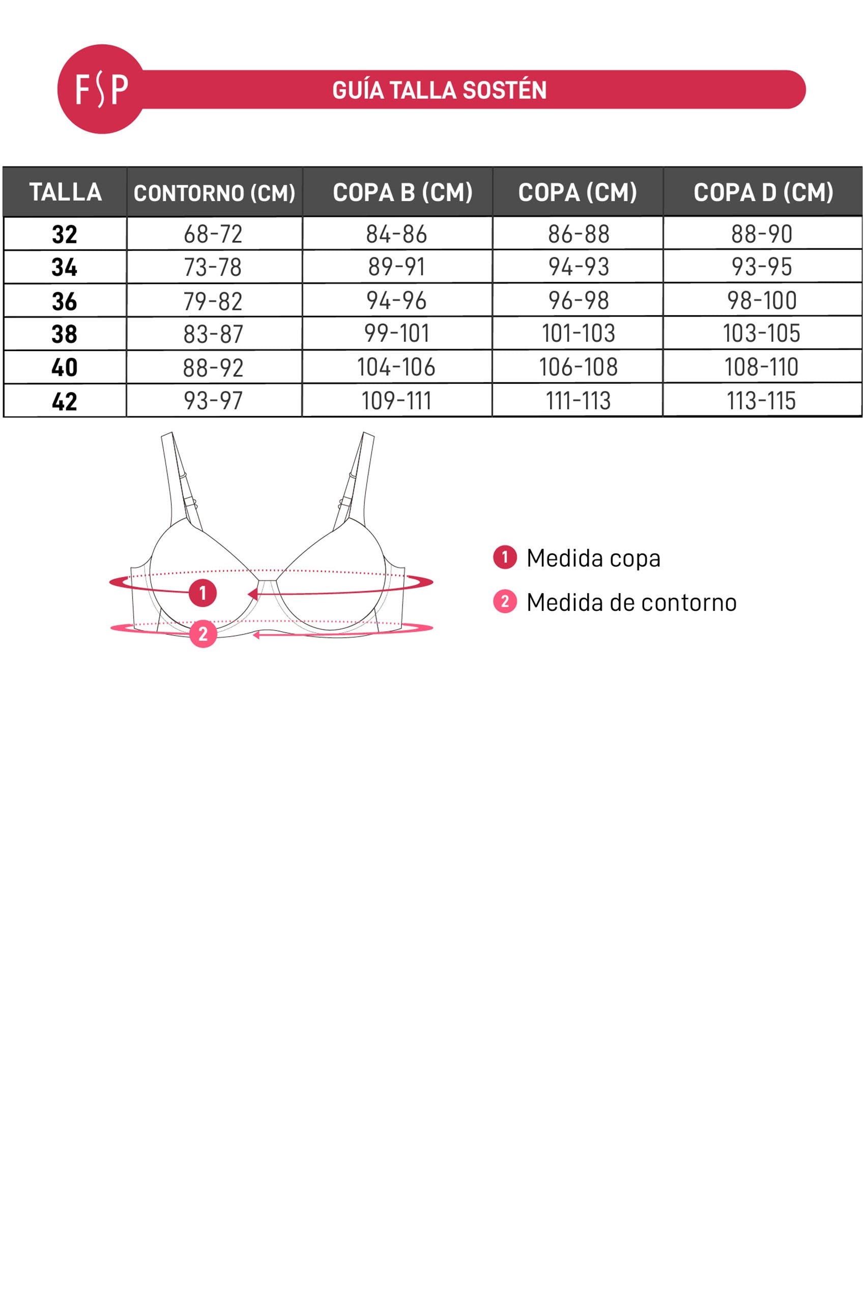 Sostén Mujer Bipack Básico Palo Rosa