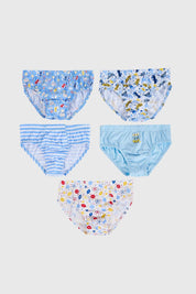 Boxer Niño 5Pack Blanco