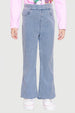 Jeans Niña Flare Leggins Celeste