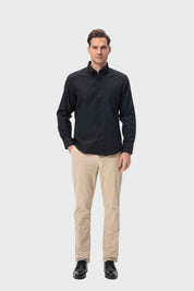 Camisa Hombre Oxford Negro