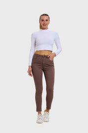 Jeans Mujer Skinny Chocolate