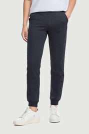 Pantalón Buzo Niño Texto En Costado Marengo