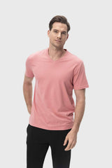 Polera Hombre Casual Básica Damasco