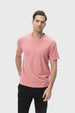 Polera Hombre Casual Básica Damasco