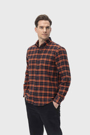 Camisa Hombre Básica Naranjo