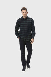 Camisa Hombre Básica Verde