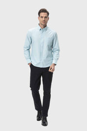 Camisa Hombre Oxford Verde