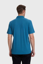 Polera Hombre Deportiva Azul