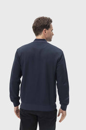 Polerón Hombre Bomber Azul
