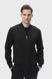 Polerón Hombre Bomber Negro