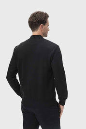 Polerón Hombre Bomber Negro