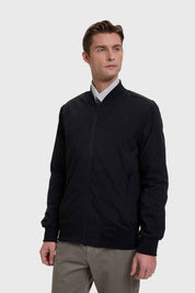 Chaqueta Hombre Bomber Negro