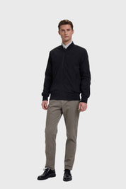 Chaqueta Hombre Bomber Negro