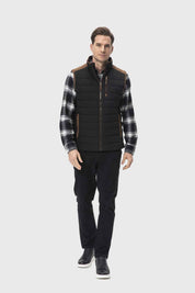 Parka Hombre Con Bolsillos Negro