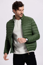 Parka Hombre Básica Verde