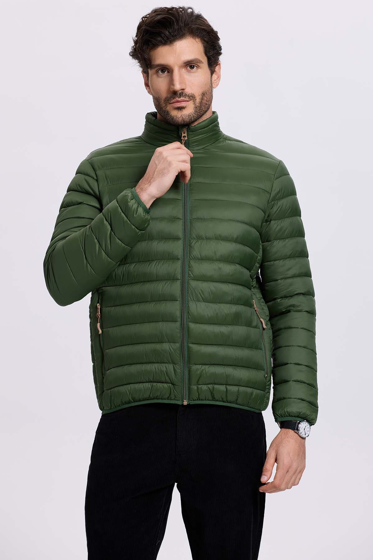 Parka Hombre Básica Verde