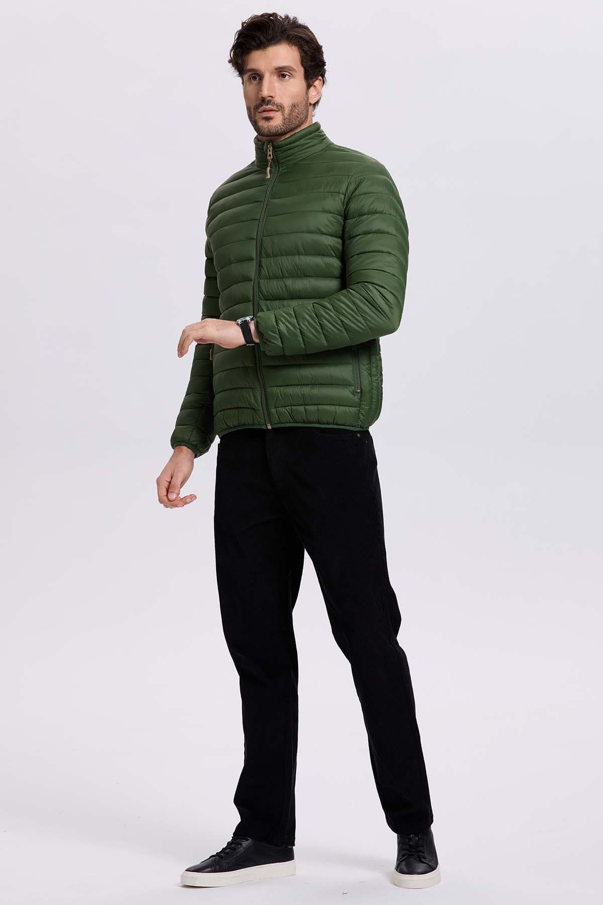 Parka Hombre Básica Verde