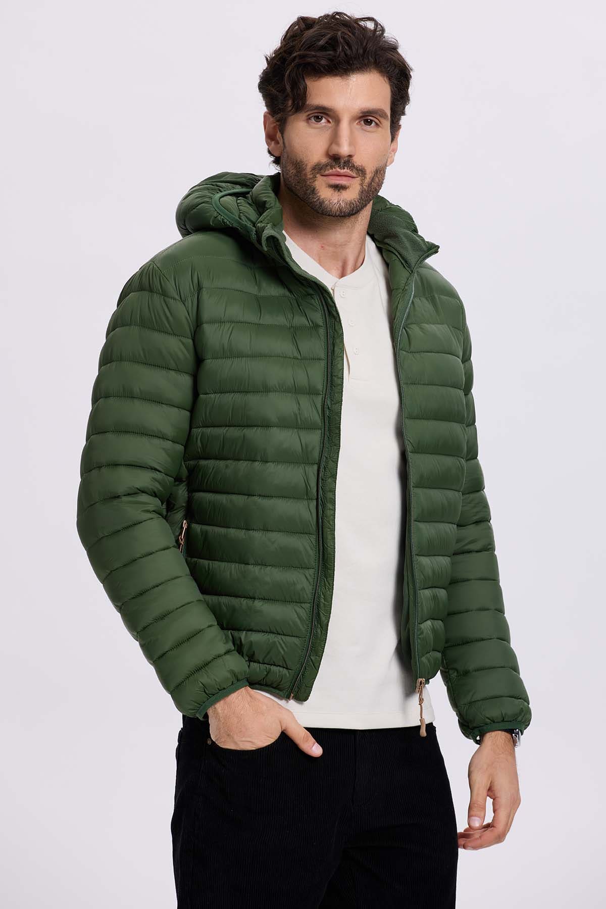 Parka Hombre Verde