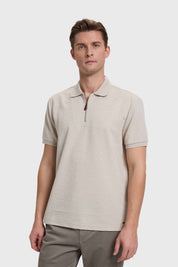 Polera Hombre Textura Gris
