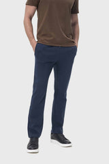 Pantalón Buzo Hombre Calce Recto Azul