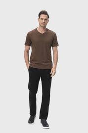 Pantalón Buzo Hombre Calce Recto Azul