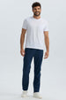 Pantalón Buzo Hombre Calce Recto Azul Marino Azul / XXL