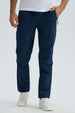 Pantalón Buzo Hombre Calce Recto Azul Marino Azul / XXL