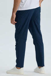 Pantalón Buzo Hombre Calce Recto Azul Marino Azul / XXL