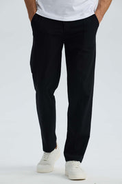 Pantalón Hombre 1 Bolsillo Comfort Negro Negro / 54