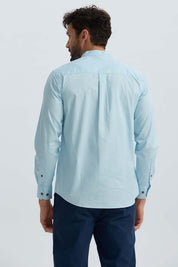 Camisa Hombre Premium Celeste Azul / XXL